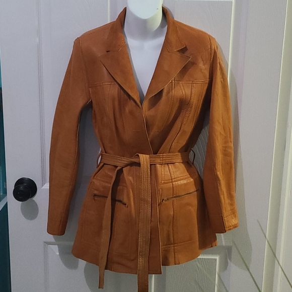 Henry Fensteur VINTAGE REVERSIBLE Leather Jkt - Picture 9 of 14